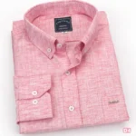 قميص كتان سادة كشمير D4