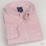 قميص رجالي سادة بينك فاتح 26