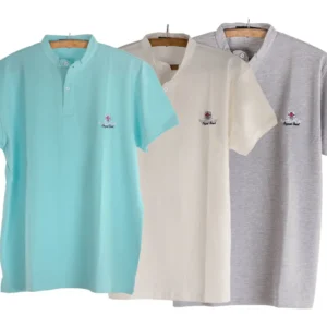 كوليكشن تيشرت قطن نص ياقة رجالي SH105