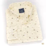 قميص مشجر رجالي كافيه 78