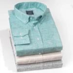 كوليكشن قمصان Snova الكتان سادة كود D30