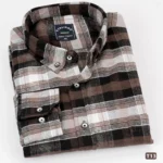 قميص جوخ شتوي رجالي كاروهات T13