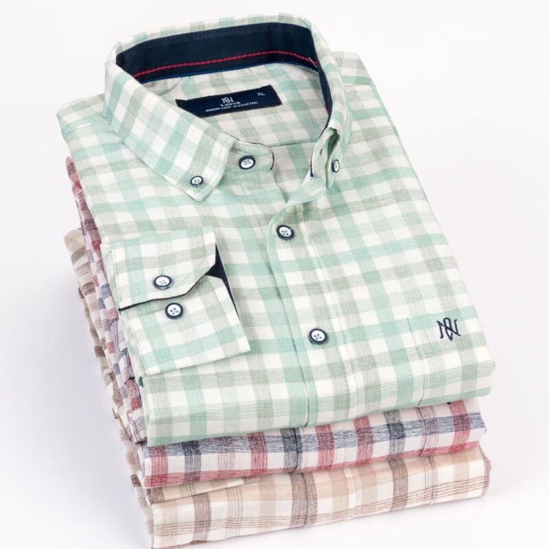 كوليكشن قمصان Snova الكتان M50